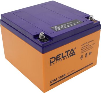 Аккумулятор для ИБП Delta DTM 1226 (12V, 26Ah)