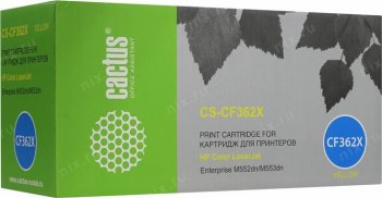 Картридж Cactus CS-CF362X Yellow для HP LJ M552/553