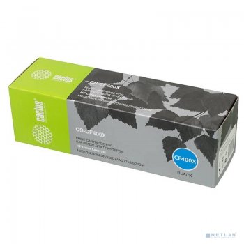Картридж Cactus CS-CF400X Black для HP LJ M252/277