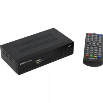 Приставка для цифрового ТВ Сигнал Эфир HD-600RU (Full HD A/V Player, HDMI, RCA, USB2.0,DVB-T/DVB-T2, ПДУ)