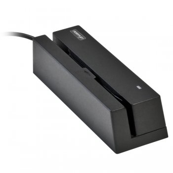 Считыватель/Ридер магнитных карт Posiflex MR-2106U-3 на 1-3 дорожки, USB, черный