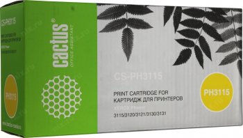 Картридж Cactus CS-PH3115 109R00725 черный для Xerox Phaser 3115/3120/3121/3130/3131 (3000стр.)