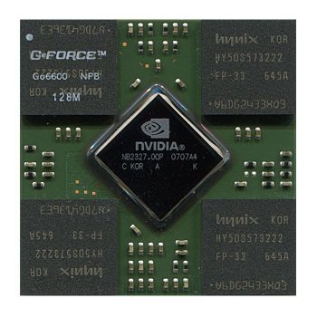 Видеочип GF-GO6600-4A-A4 nVidia GeForce Go6600, новый