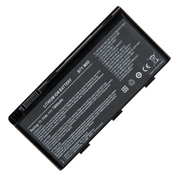 Аккумулятор для ноутбука BTY-M6D 84,2 вт\ч для MSI GT60, GT70, GT660, GT663, GT663R, GT670, GT680, GT680R, GT683, GT685, GT685R, GT760, GT760R, GT780,