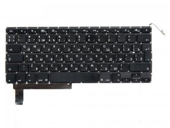 Клавиатура для ноутбука Apple MacBook Pro 15 A1286, русская Mid 2009 - Mid 2012