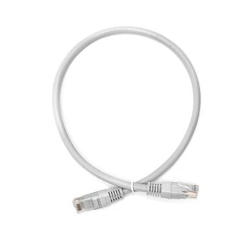 Кабель UTP Lanmaster TWT-45-45-0.5-WH UTP вилка RJ-45-вилка RJ-45 кат.5е 0.5м белый ПВХ (уп.:1шт)