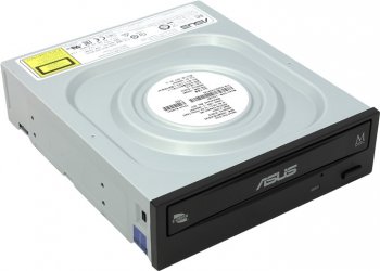Привод DVD внутренний RAM&DVD±R/RW&CDRW ASUS DRW-24D5MT <Black> SATA (OEM)