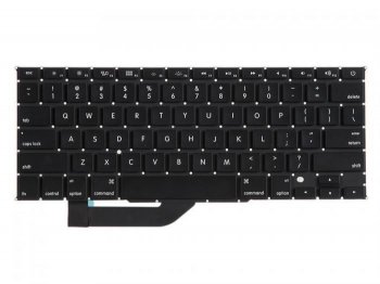 Клавиатура для ноутбука A1398 Apple MacBook Pro 15 Retina A1398 Mid 2012 Mid 2015 прямой Enter RUS РСТ