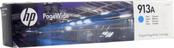 Картридж HP 913A F6T77AE голубой для PW Pro 352/377/477/452/577/552 (3000стр.)