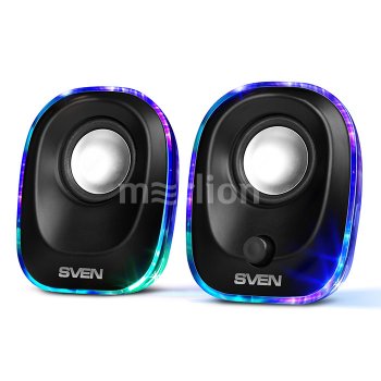 Колонки SVEN 330 Black (2x2.5W, питание от USB)