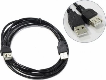 Кабель Exegate <EX138943RUS> USB 2.0 A-->A 1.8м