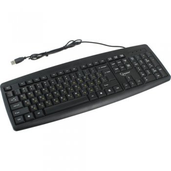 Клавиатура Gembird KB-8351U-BL Black <USB> 104КЛ