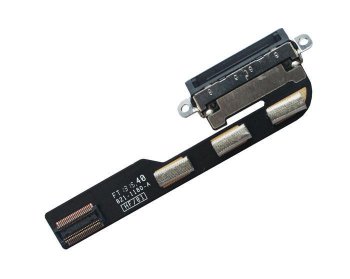 Шлейф с разъемом зарядки для планшета 821-1180-A для Apple iPad 2, черный