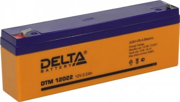 Аккумулятор для ИБП Delta DTM 12022 (12V, 2.2Ah)