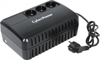 Источник бесперебойного питания CyberPower BU725E Line-Interactive, 725VA/390W (3 EURO)