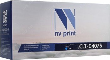 Картридж NV-Print аналог CLT-C407S Cyan для Samsung CLP-325, CLX-3185