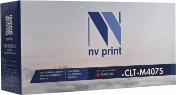 Картридж NV-Print аналог CLT-M407S Magenta для Samsung CLP-325, CLX-3185