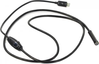 Эндоскоп Espada ENDSC1M (PC, Android, 640х480, длина кабеля - 1м, диаметр/длина камеры - 7,4мм/36,4мм, насадки: зеркало,крючок,магнит)