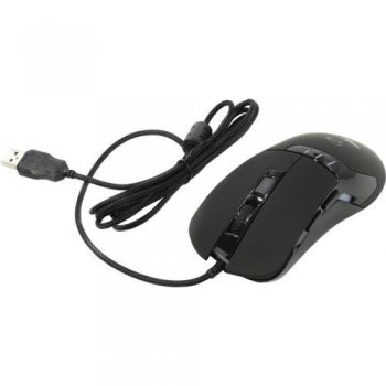Мышь Оклик 865G Snake черный оптическая (2400dpi) USB (6but)
