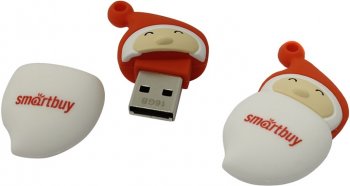 Накопитель USB SmartBuy NY series <SB16GBSantaA> USB2.0 Flash Drive 16Gb(RTL)