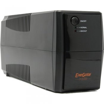 Источник бесперебойного питания 600VA Exegate Power <BNB-600 Black> <244543>