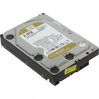 Жесткий диск 2 Тб SATA 6Гб/s Western Digital Gold <WD2005FBYZ> 3.5" 7200rpm 128Mb