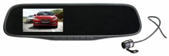 Автомобильный видеорегистратор Silverstone F1 <NTK-351 DUO> (2xCam, 1920х1080/640x480, 140°, LCD 4.3", G-sens, microSDHC, мик)