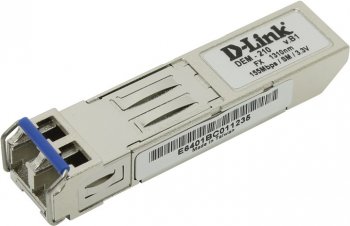 Модуль SFP D-Link <DEM-210> (Single 100Base-FX, LC, SM)
