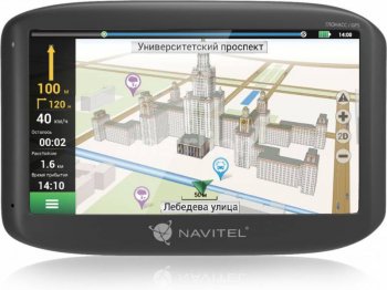 Навигатор GPS Navitel G500 +GLONASS 5" 480x272 4Gb microSD черный Navitel