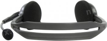 Наушники с микрофоном Logitech Stereo Headset H111 (наушники , шнур 1.8м)<981-000593>