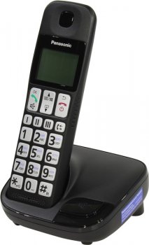 Радиотелефон Panasonic KX-TGE110RUB черный АОН