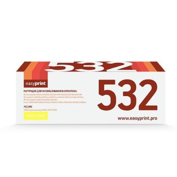 Картридж EasyPrint LH-532U Yellow для HP LJ CP2025, CM2320 Canon LBP7200/7660/7680