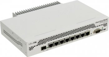 Маршрутизатор MikroTik <CCR1009-7G-1C-PC> Cloud Core Router (7UTP 1000Mbps, 1Combo 1000BASE-T/SFP, 1xUSB)