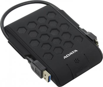 Внешний жесткий диск A-Data <AHD720-2TU3-CBK> Durable HD720 USB3.0 Portable 2.5"HDD 2Tb EXT (RTL)