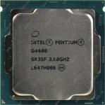 Процессор Intel Pentium G4600 3.6 GHz/2core/SVGA HD Graphics 630/0.5+3Mb/51W/8GT/s LGA1151
