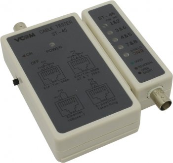 Тестер LAN VCOM <D1930> для BNC, RJ-45