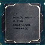 Процессор Intel Core i3-7350K 4.2 GHz/2core/SVGA HD Graphics 630/ 4Mb/60W/8 GT/s LGA1151