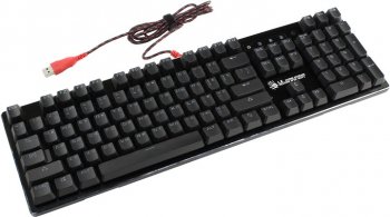 Клавиатура A4 Bloody B820R черный/черный USB Gamer LED
