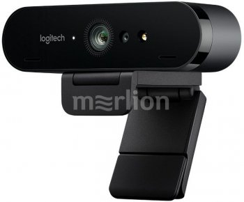 Веб-камера Logitech Brio 4K Pro Webcam (RTL) (USB3.0, 4096 x 2160, микрофон) <960-001106>