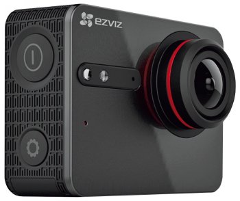 Экшн-камера Ezviz S5+ 1xCMOS 12Mpix черный