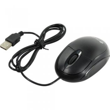 Мышь OKLICK Optical Mouse <105S> <Black> (RTL) USB 3btn+Roll <400941>