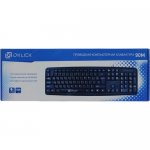 Клавиатура Oklick 90M черный USB