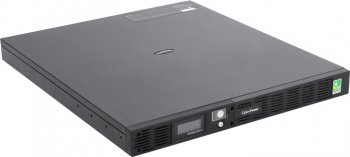 Источник бесперебойного питания CyberPower PR1000ELCDRT1U Line-Interactive, 1000VA/670W USB/RS-232/EPO/SNMPslot (6 IEC С13), 6В/9 Ач х 4