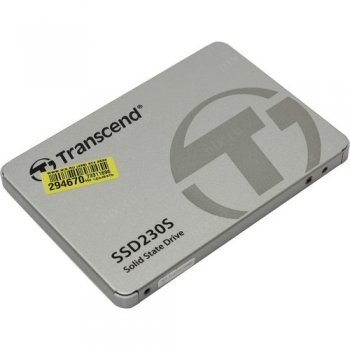 Твердотельный накопитель (SSD) 512 Gb SATA 6Gb/s Transcend 230S <TS512GSSD230S> 2.5" 3D TLC