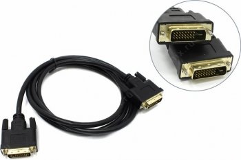 Кабель Exegate <EX257294RUS> DVI-D to DVI-D Dual Link (25M -25M) 1.8м