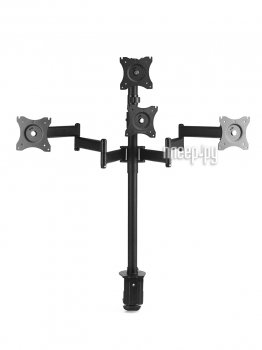 Кронштейн для мониторов Arm Media LCD-T16 черный 15"-32" макс.40кг настольный поворот и наклон верт.перемещ.