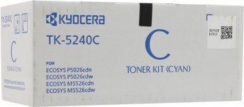 Картридж Kyocera TK-5240C Cyan для P5026cdn/P5026cdw/M5526cdn/M5526cdw