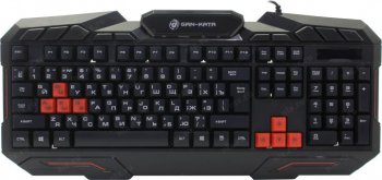 Клавиатура Dialog Gan-Kata KGK-11U Black <USB> игровая