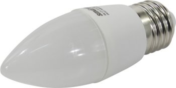 Светодиодная лампа Smartbuy <SBL-C37-05-30K-E27> (E27, 350 люмен, 3000К, 5Вт, 160-240В)