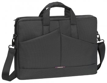 Сумка для ноутбука 15.6" Riva 8731 серый полиэстер (8731 GREY)